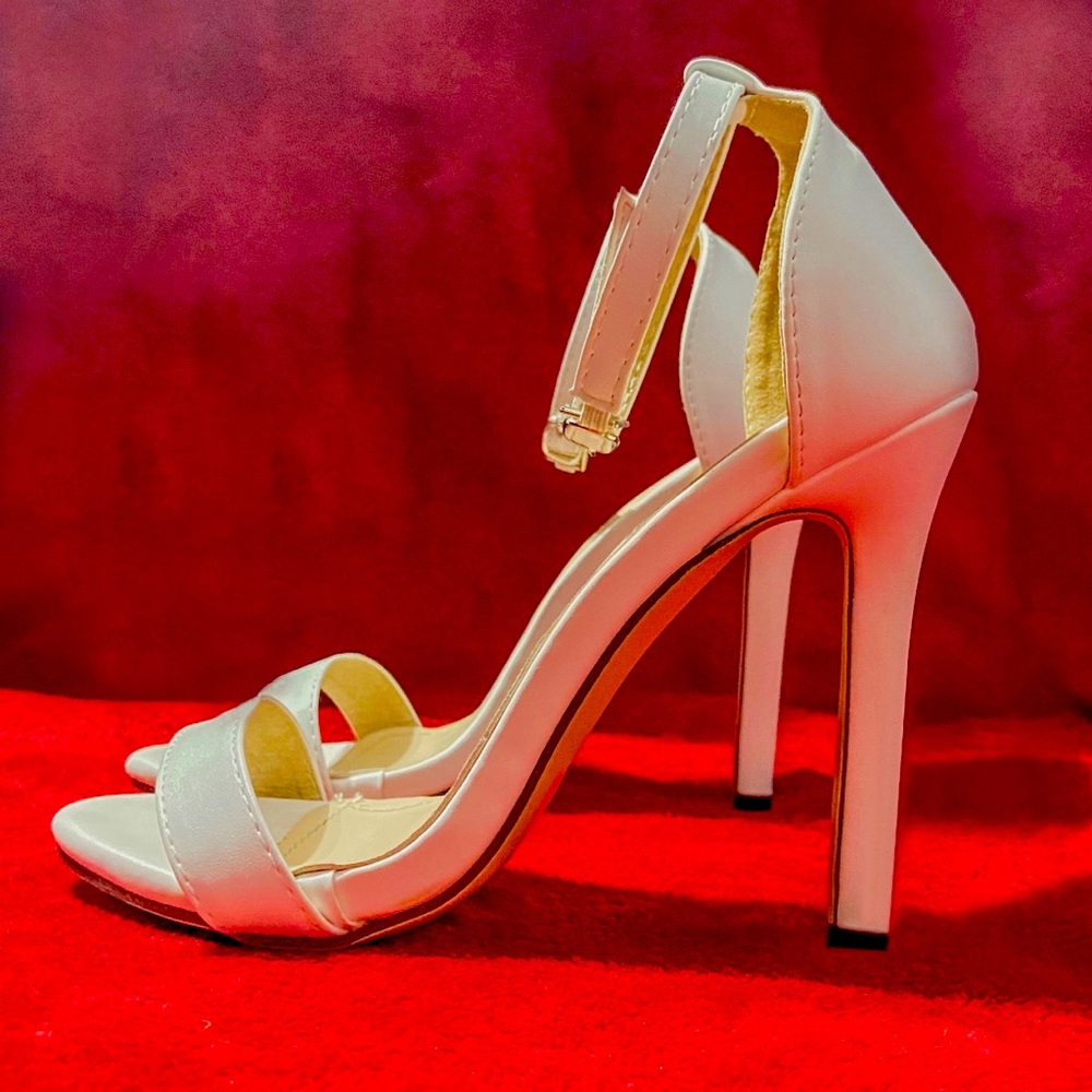 White high heels from Shien